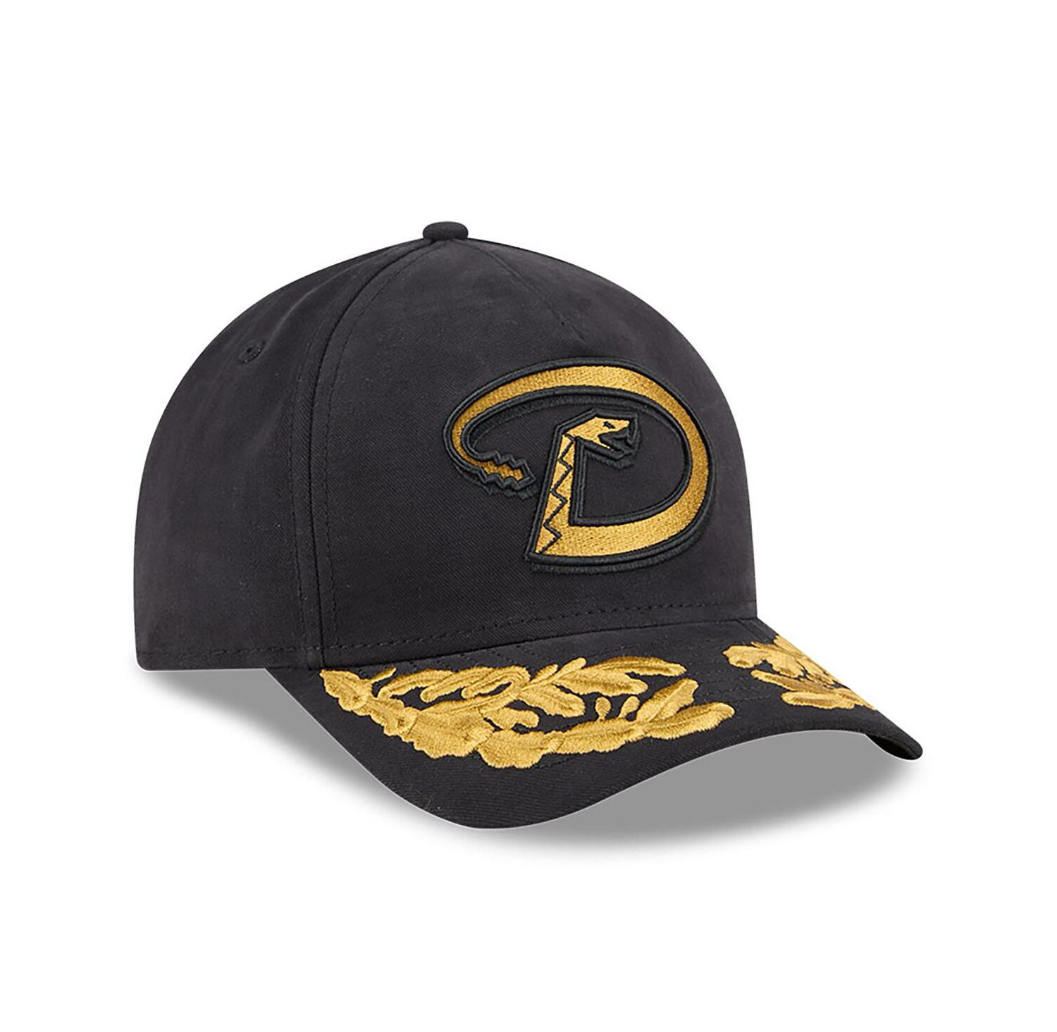 Men's Black Arizona Diamondbacks A-Frame 9FORTY Adjustable Hat