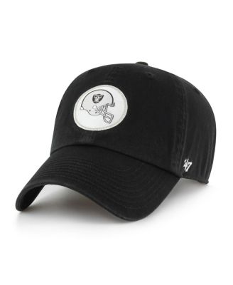 '47 Brand - Men's Black Las Vegas Raiders Hard Hat Clean Up Adjustable Hat