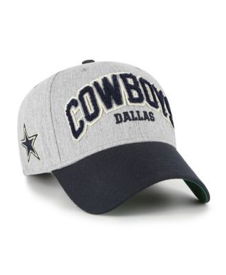 '47 Brand - Men's Heather Gray Dallas Cowboys Standish MVP Adjustable Hat