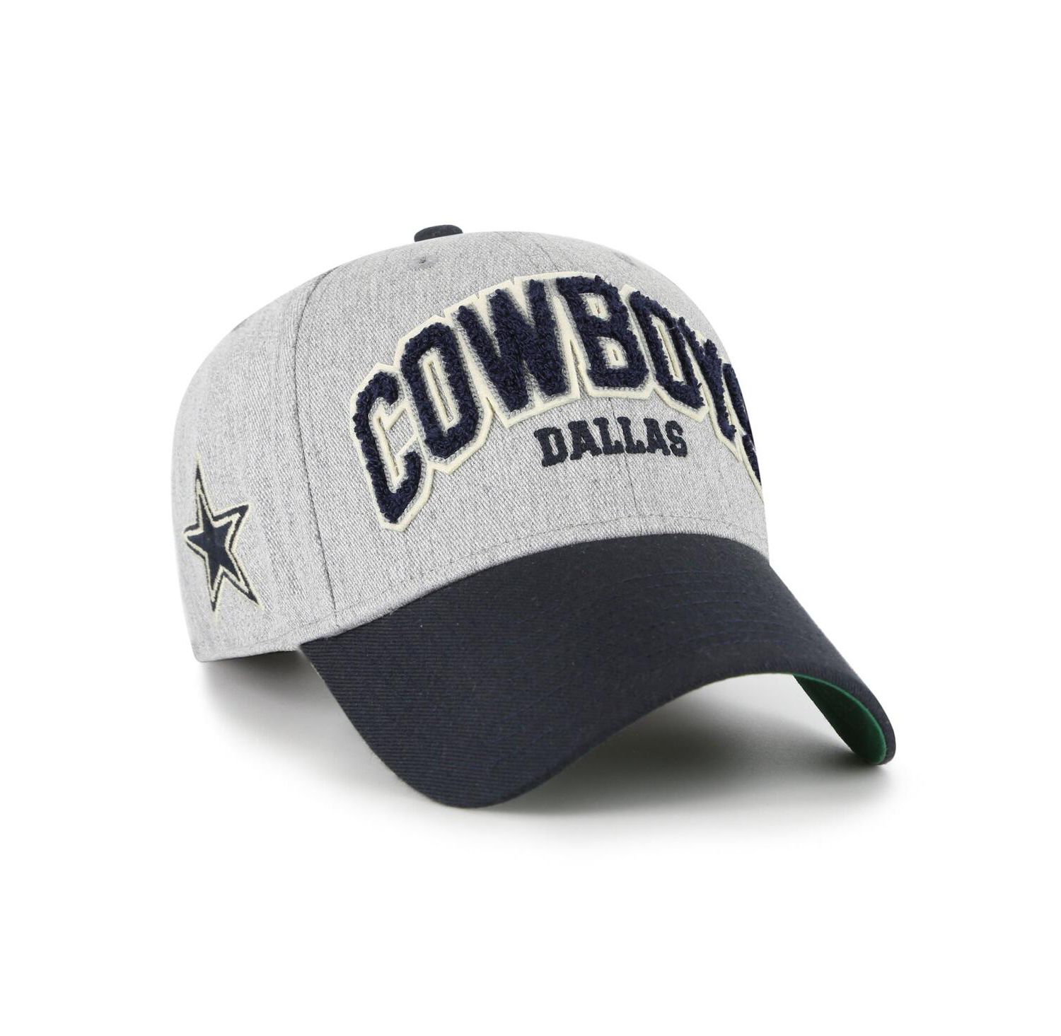 Men's Heather Gray Dallas Cowboys Standish MVP Adjustable Hat