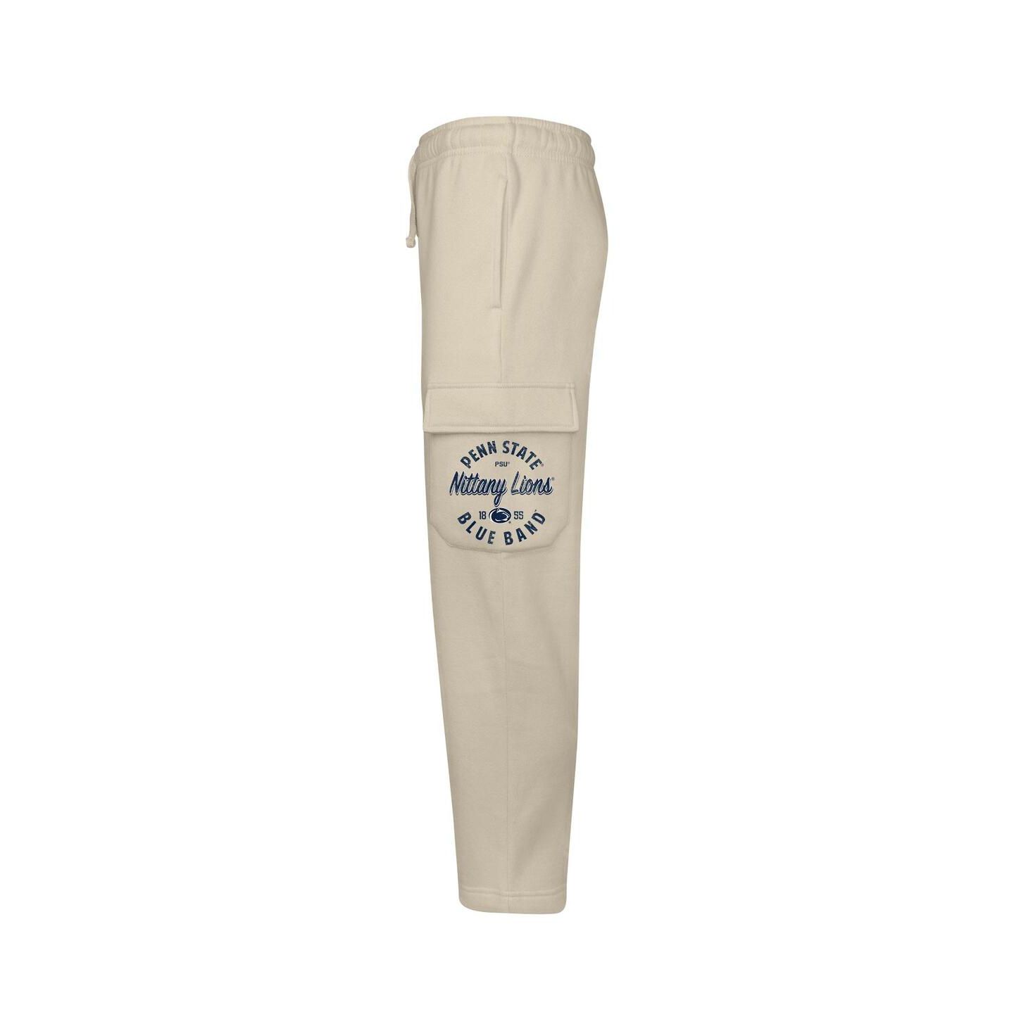 Детские брюки Outerstuff Cream Penn State Nittany Lions All Around The World Fleece Sweatpants — фото 2