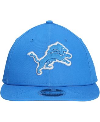 Men's Blue Detroit Lions Main Low Profile 9FIFTY Snapback Hat