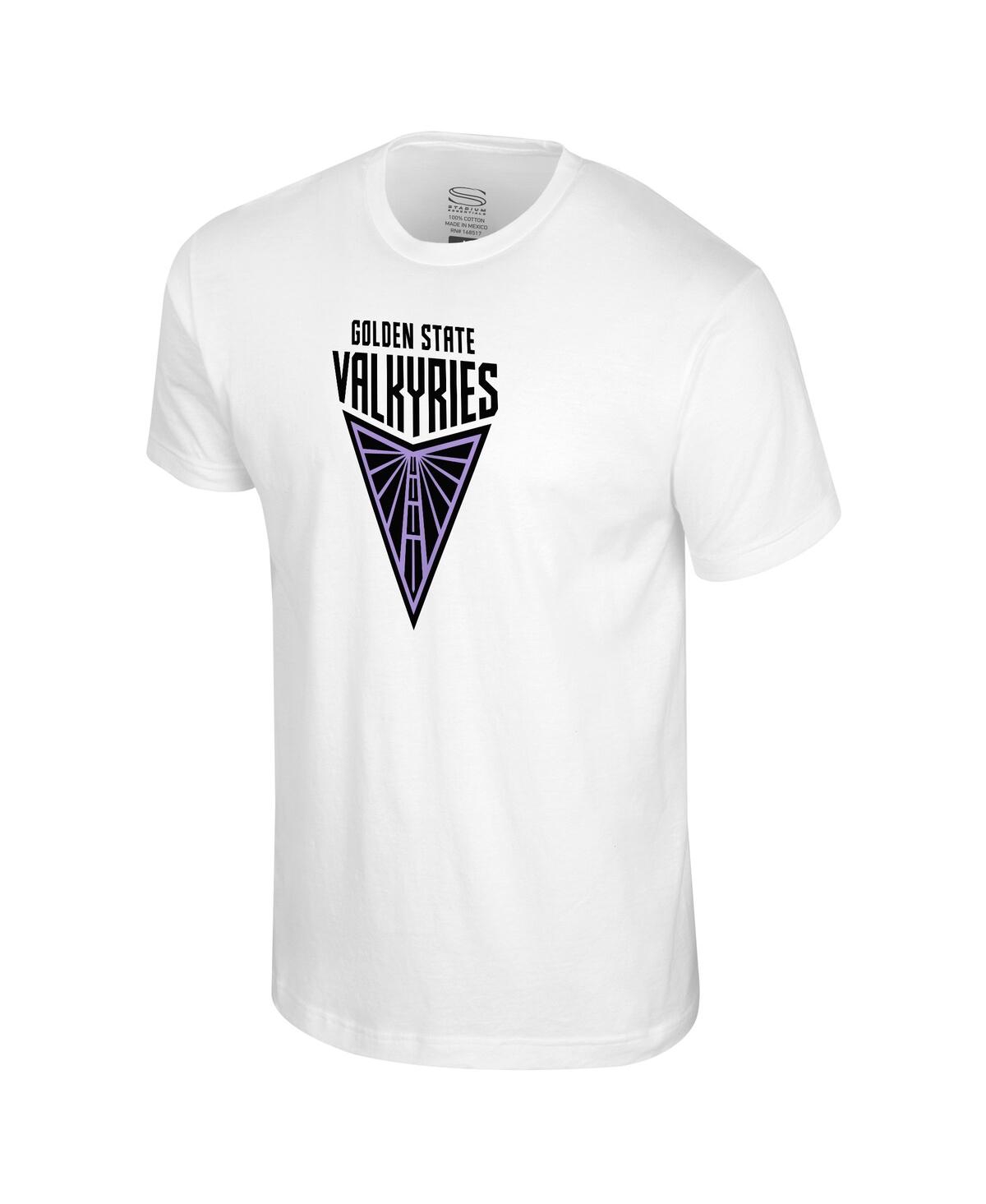 Stadium Essentials Men's And Women's White Golden State Valkyries Mascot Name Number T-shirt In White