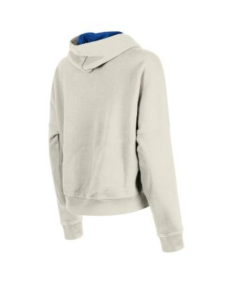 Women's Cream Seattle Seahawks 3rd Down Historic Pullover Hoodie