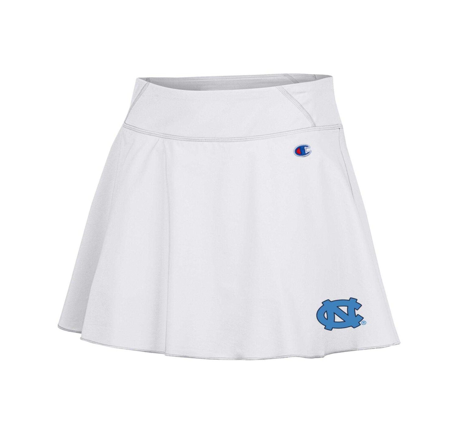 Women's White North Carolina Tar Heels Tailgate Soft Touch Skort
