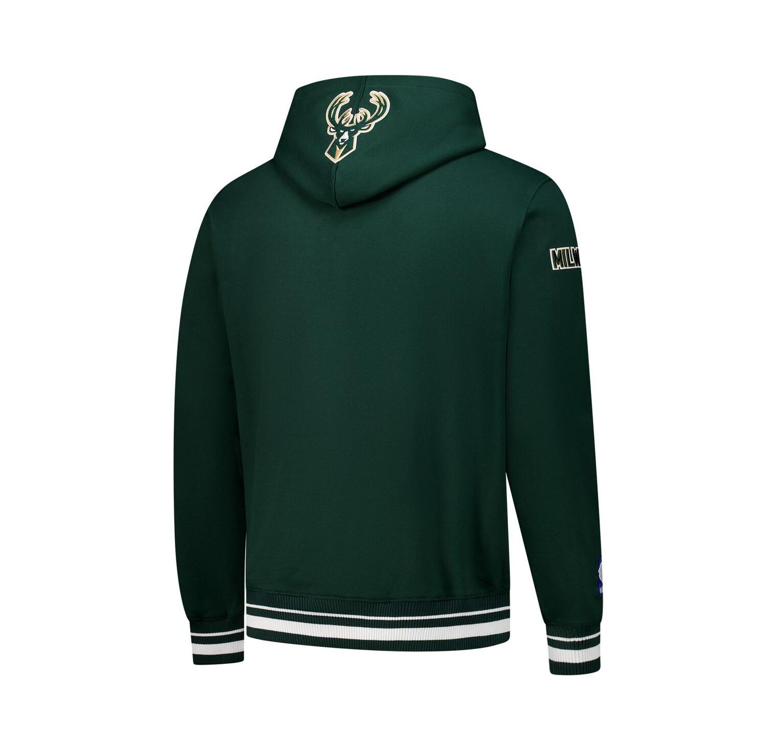 Men's Hunter Green Milwaukee Bucks Area Code Pullover Hoodie