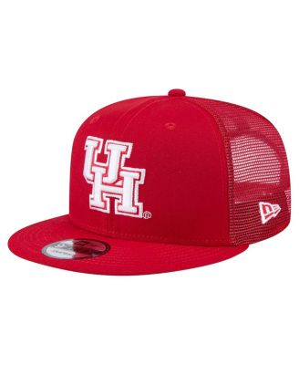 New Era - Men's Red Houston Cougars 9FIFTY Trucker Snapback Hat