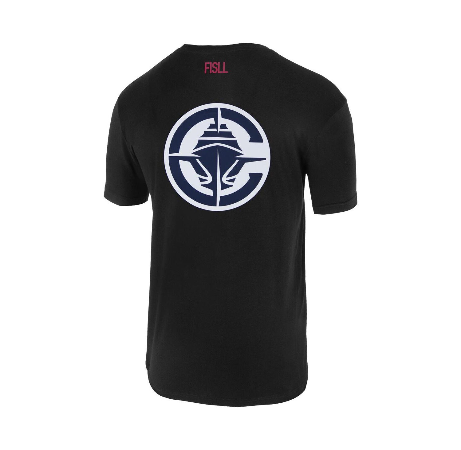 Men's and Women's Black LA Clippers Oversize Logo T-Shirt