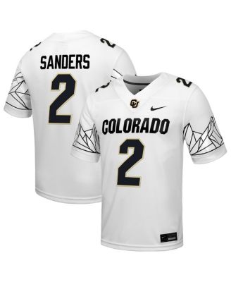 Nike - Men's Shedeur Sanders White Colorado Buffaloes Alumni Game Jersey