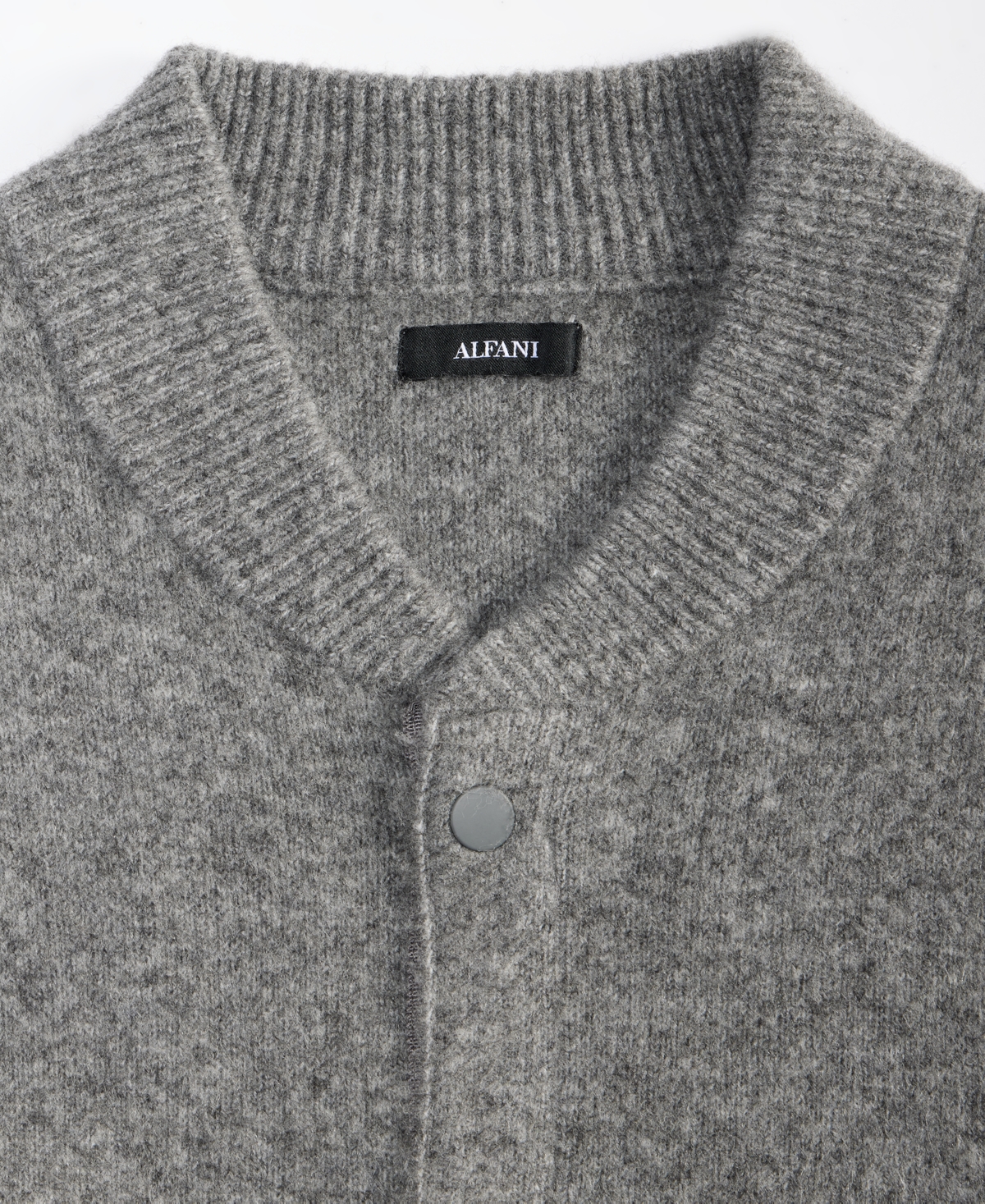 Alfani Men's Elevated Sweater Bomber, Macy's Exclusive In Gray