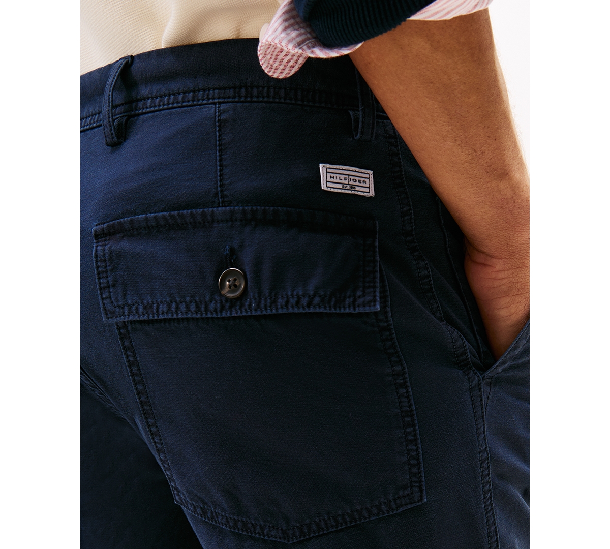 Tommy Hilfiger Men's Mercer Rigid Utility Pants In Blue