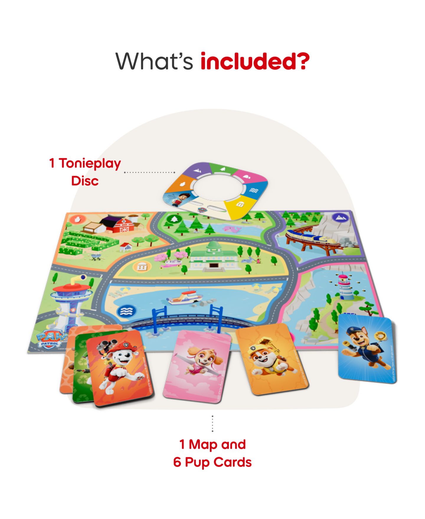Детские игрушки Tonies Tonieplay PAW Patrol Adventure Bay Rescue Heroes — фото 5