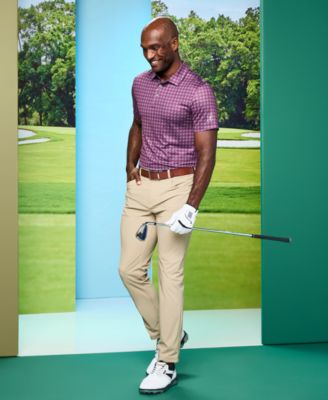 Men's Moisture Wicking Active-Waistband Golf Pants