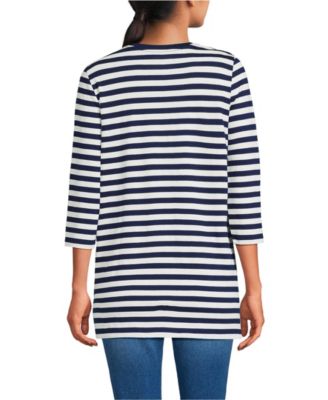 Women's 3/4 Sleeve Cotton Supima Tunic