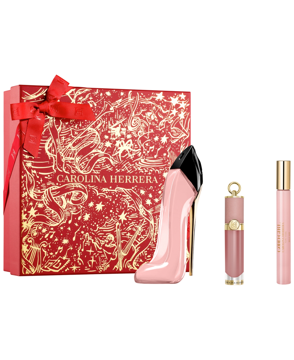 Carolina Herrera 3-pc. Good Girl Blush Eau De Parfum Gift Set In Transparent