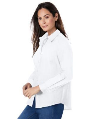Plus Size Perfect Long Sleeve Shirt
