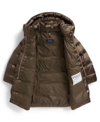 Girls' 2T-6X Insulated Metallic Outerwear Coat