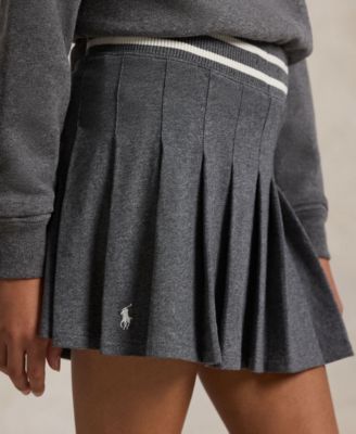 Girls 7-16 Pleated Embroidered Skirt