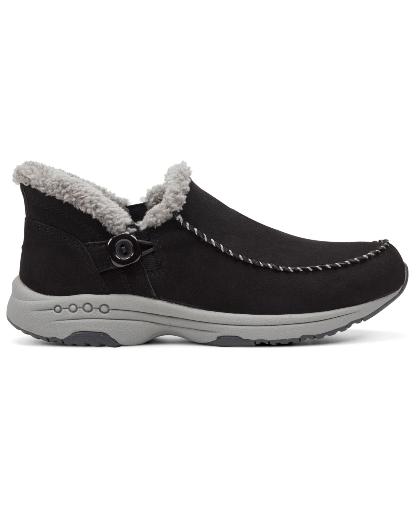 Женские ботинки Easy Spirit Soeasy Turner Cozy Slip-On Booties, цвет: Чёрный — фото 2