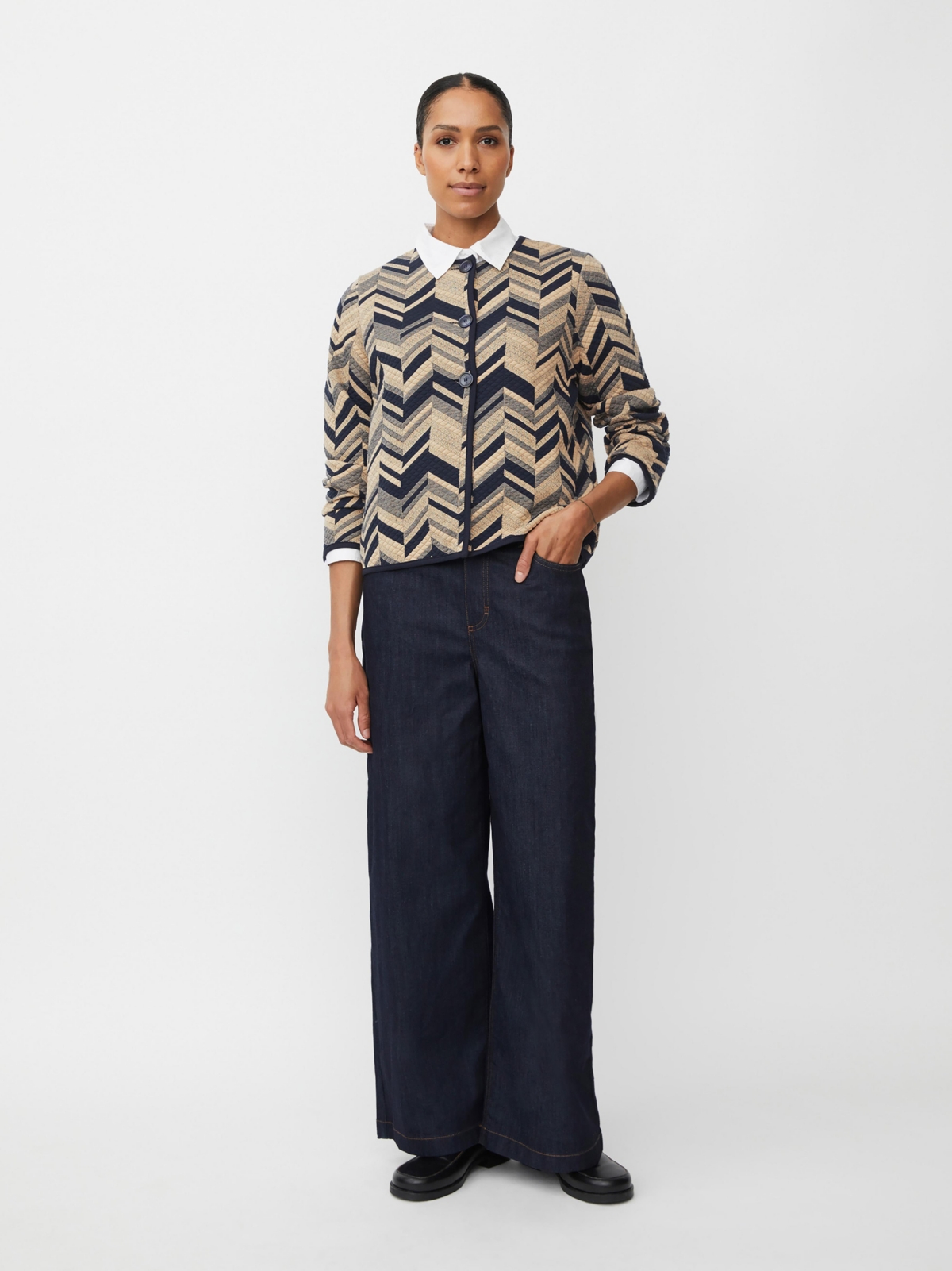 Masai Copenhagen Women's MaJuanta Long Sleeve Round Neck Jacket