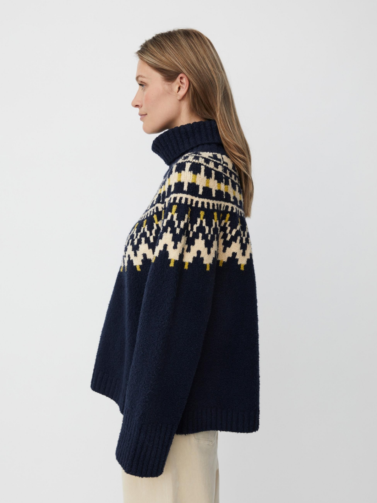 Masai Copenhagen Women's Long Sleeve High Neck Knit Sweater