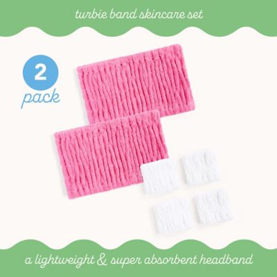 Get Ready with Me Hair Towel Wrap Set, 2-Piece