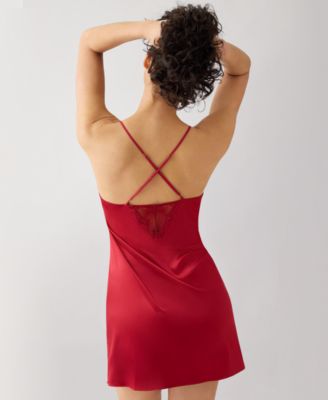 Women's Midnight Soiree Embroidered Chemise