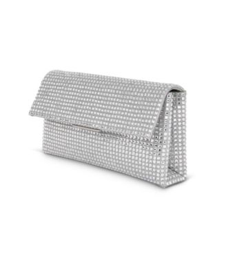 Woman's Jayden Fully Crystal Mini Envelope Clutch