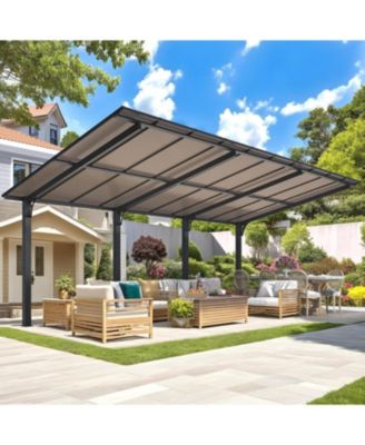 20' x 10' Outdoo Gazebo for Patio, Large 10x20 Pergola Carport