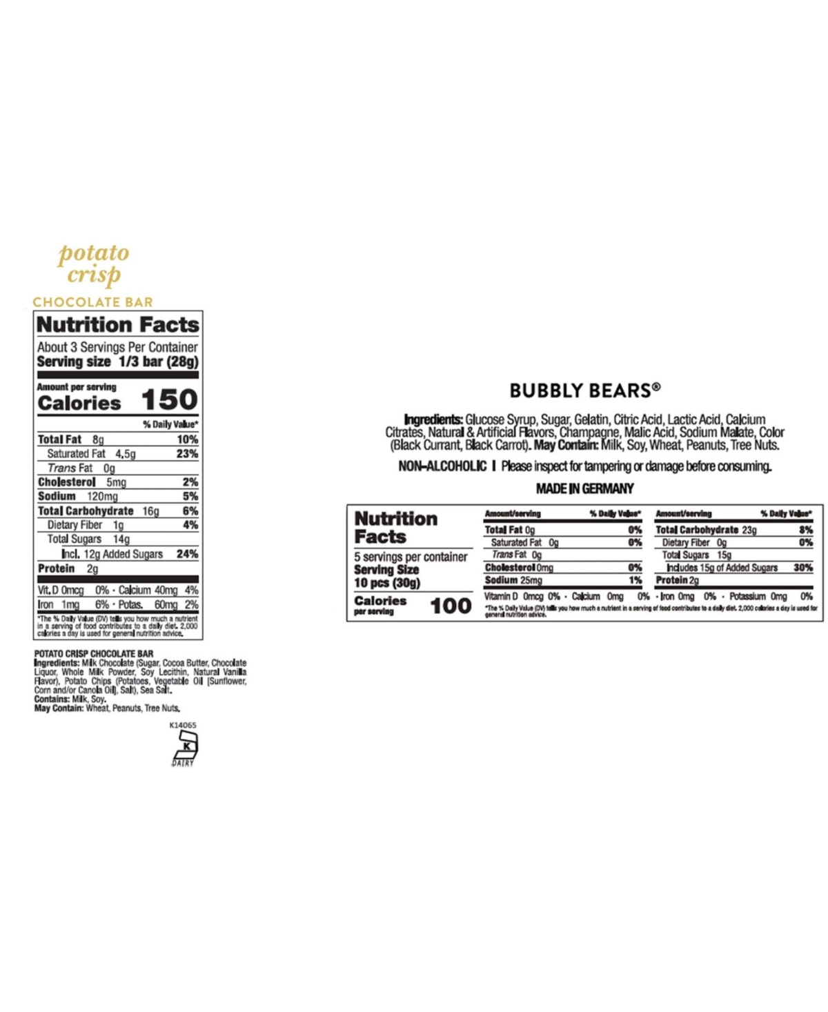 Sugarfina Chocolate And Bubbles Bundle, 2 Piece In Multi