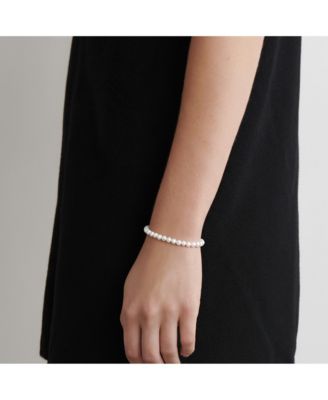 Freshwater Pearl Bracelet with Stainless Steel Findings, AA+ Grade Pearls