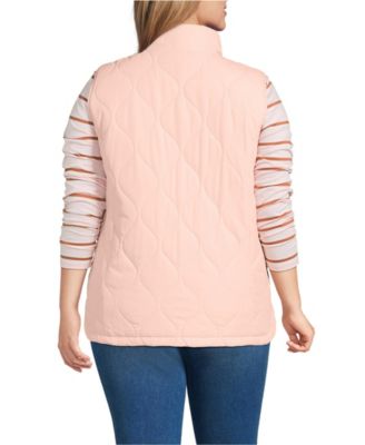 Plus Size FeatherFree Quilted Insulated Vest