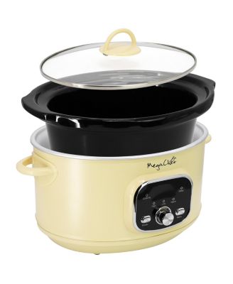 3.5 Liter Electric Slow Cooker in Ivory