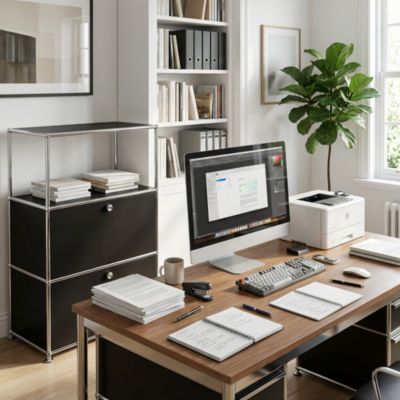 3-Tier Storage Cabinet Metal Shelving Unit – Multi-Functional Kitchen Organizer