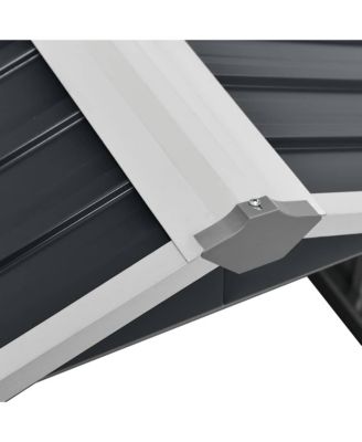 Garden Shed Anthracite Galvanized steel Medium Durable