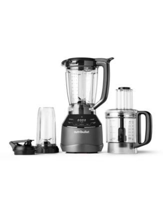 NutriBullet Triple Prep System 3-in-1 Blender and 7-Cup Food Processor - Macy's