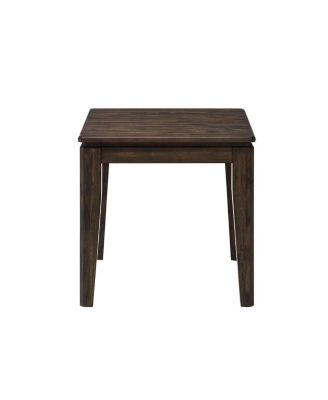 24"" x 24"" End Table in Brushed Mango