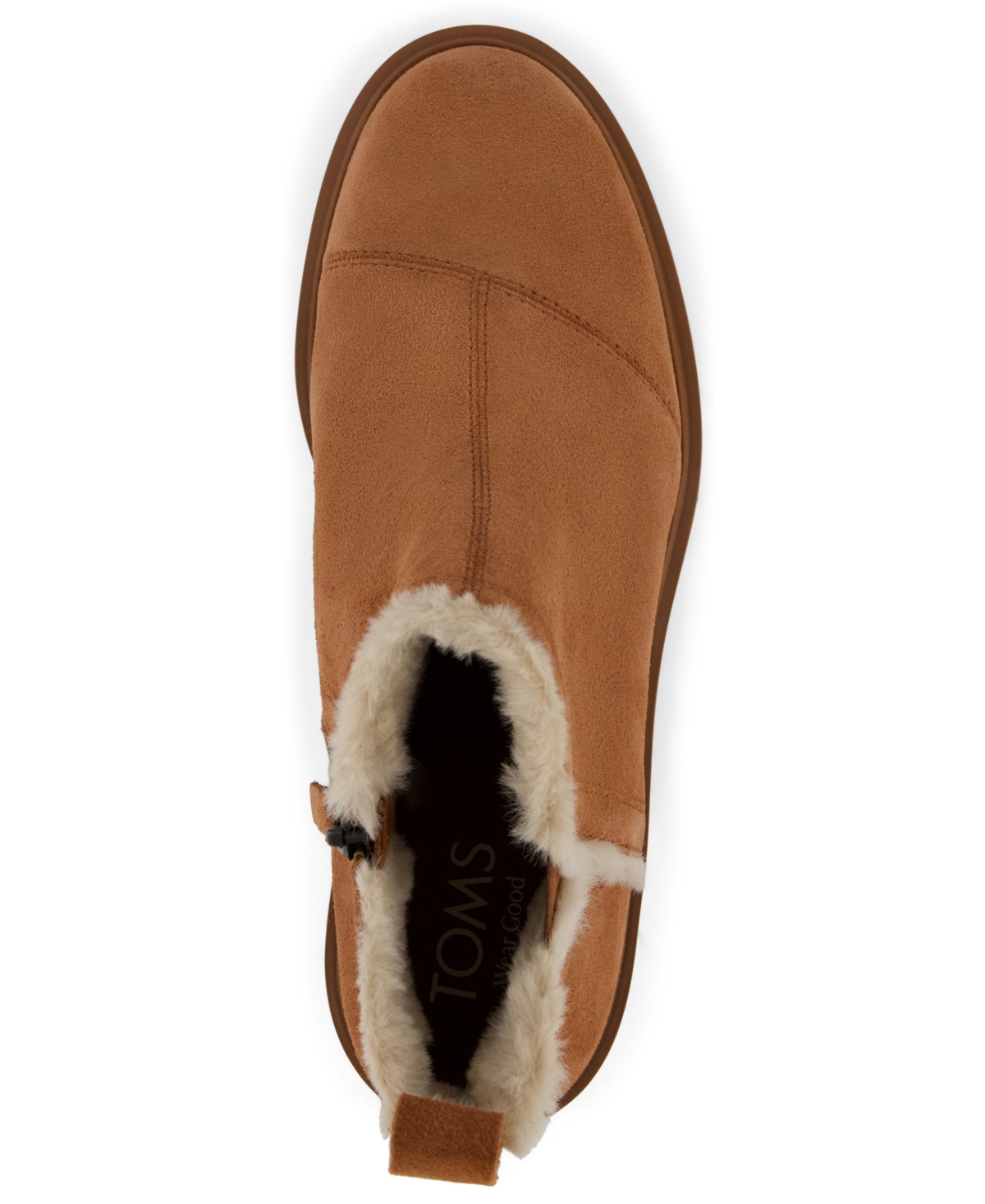 Toms Maude Faux Shearling Lined Bootie In Animal Print
