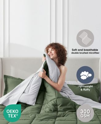 Luxury Soft Reversible 7-Pc. Comforter Set, Queen