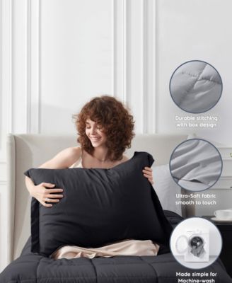 Luxury Soft Reversible 5-Pc. Comforter Set, Twin