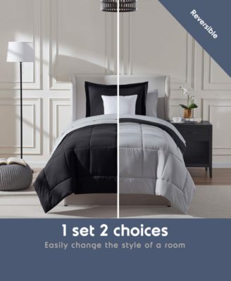 Luxury Soft Reversible 5-Pc. Comforter Set, Twin XL