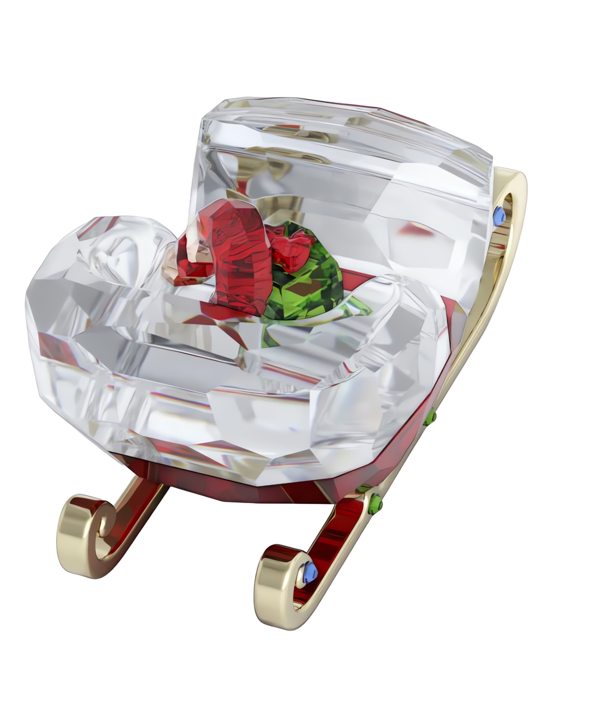Swarovski Holiday Cheers Sleigh Figurine In Multi