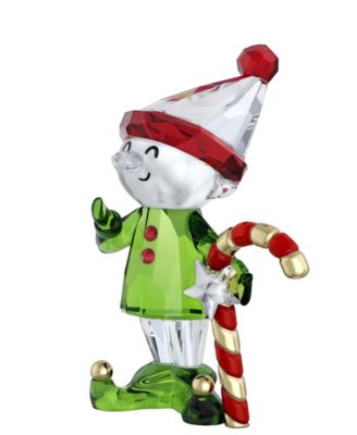 Holiday Cheers Dulcis Elf and Candy Cane Figurine
