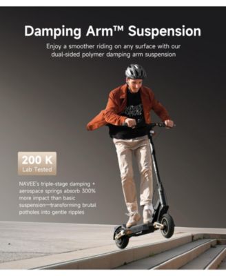 ST3 Pro Electric Scooter w/46.6 miles Max Operating Range & 24.9 mph Max Speed