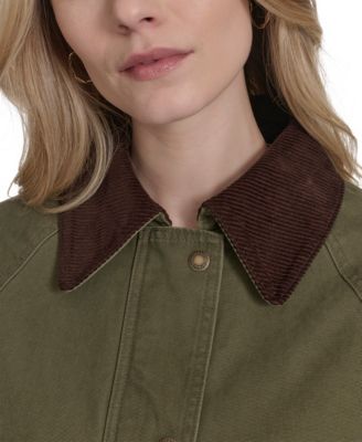 Women's Regular Short Cotton Barn Jacket