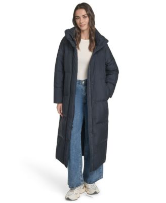 Women's Regular Extra Long Quilted Parka Jacket