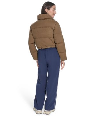 Women's Regular Cropped Cotton Puffer Jacket