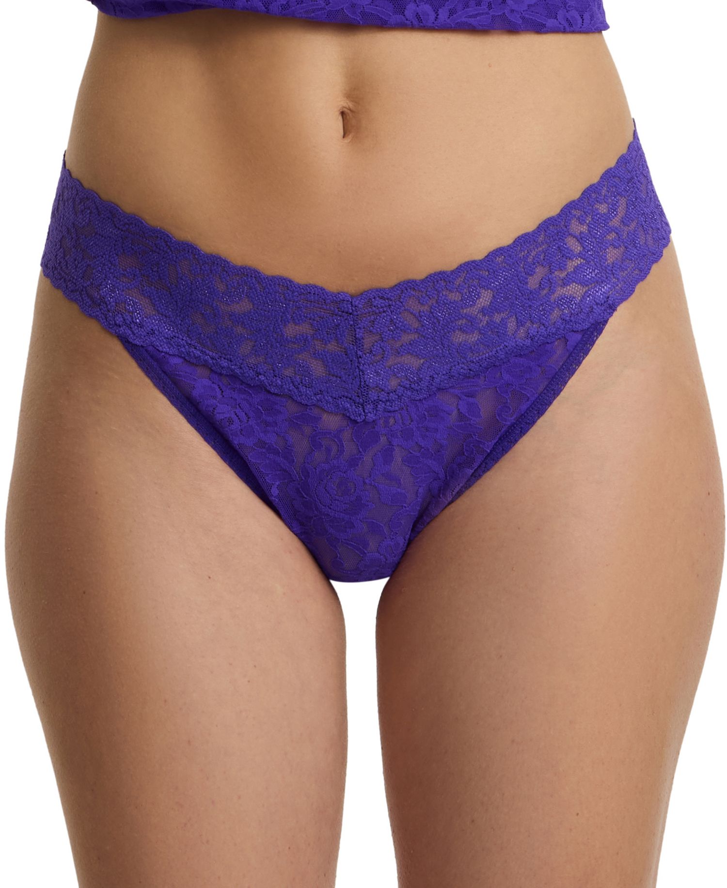 Women's Signature Lace Original Rise Thong