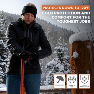 Men's Waterproof Abrasion Safety Glove - Durable, Warm Hand Protection for Tough Jobs