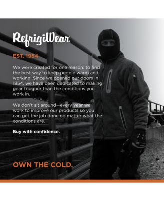 Men's Extreme Sweater Jacket - 10°F Comfort, Insulated, Windproof, Water-Repellent, Durable Workwear for Extreme Cold Weather